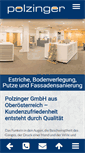 Mobile Screenshot of polzinger.at